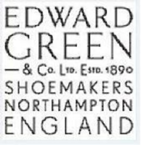 EDWARD GREEN - & Co. Ltd. Estd. 1890 SHOEMAKERS NORTHAMPTON ENGLAND Logo (EUIPO, 05.04.2016)