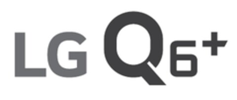 LG Q6+ Logo (EUIPO, 07/12/2017)