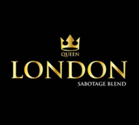 QUEEN LONDON SABOTAGE BLEND Logo (EUIPO, 02/09/2018)