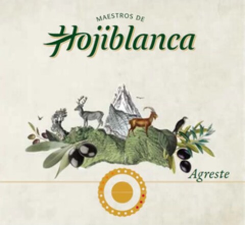 MAESTROS DE HOJIBLANCA AGRESTE Logo (EUIPO, 25.04.2018)