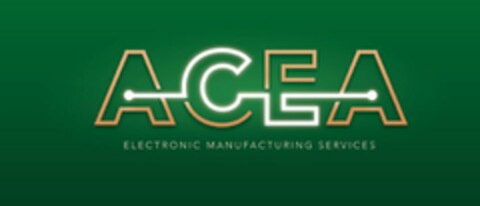 ACEA ELECTRONIC MANUFACTURING SERVICES Logo (EUIPO, 24.05.2018)