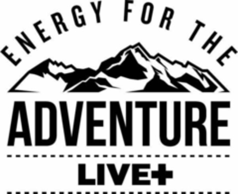 ENERGY FOR THE ADVENTURE LIVE+ Logo (EUIPO, 13.02.2019)