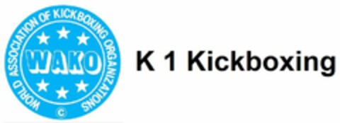 WAKO WORLD ASSOCIATION OF KICKBOXING ORGANIZATIONS C K 1 Kickboxing Logo (EUIPO, 07/15/2021)