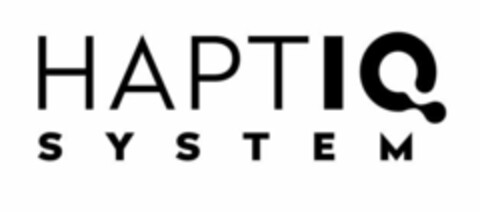 HAPTIQ SYSTEM Logo (EUIPO, 07/19/2022)