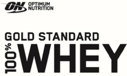 ON OPTIMUM NUTRITION GOLD STANDARD 100% WHEY Logo (EUIPO, 09/30/2022)