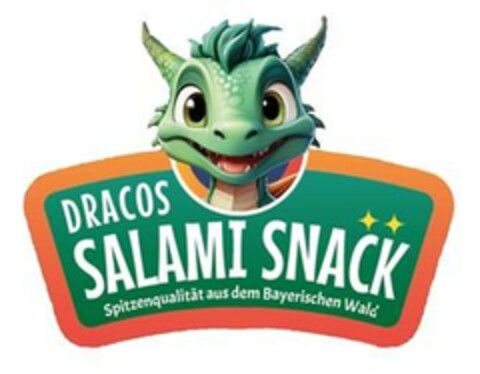 DRACOS SALAMI SNACK Spitzenqualität aus dem Bayerischen Wald Logo (EUIPO, 13.03.2025)