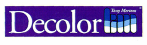 Decolor Tony Mertens Logo (EUIPO, 28.09.1998)