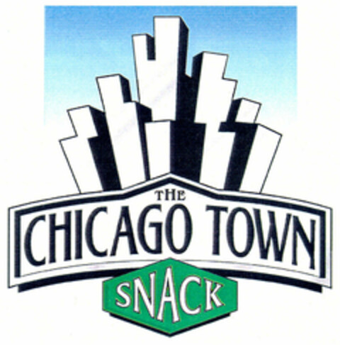 THE CHICAGO TOWN SNACK Logo (EUIPO, 25.10.1999)