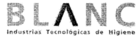 BLANC Industrias Tecnológicas de Higiene Logo (EUIPO, 24.06.2002)