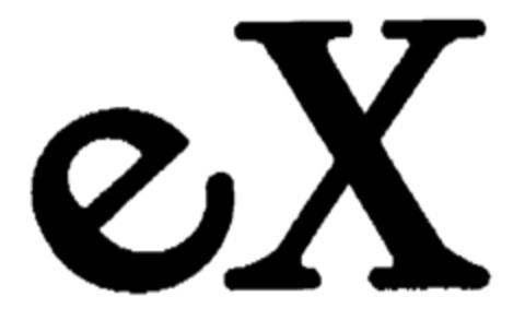 eX Logo (EUIPO, 26.08.2002)