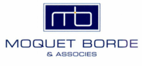 MOQUET BORDE & ASSOCIES Logo (EUIPO, 11/08/2002)