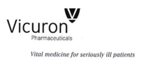 Vicuron Pharmaceuticals Vital medicine for seriously ill patients Logo (EUIPO, 26.02.2003)