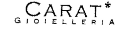 CARAT* Gioielleria Logo (EUIPO, 10/07/2003)