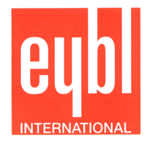 eybl INTERNATIONAL Logo (EUIPO, 27.10.2003)