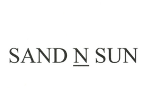 SAND N SUN Logo (EUIPO, 11.10.2004)