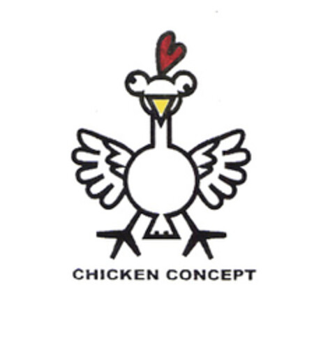 CHICKEN CONCEPT Logo (EUIPO, 27.12.2004)