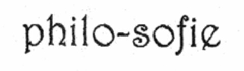 philo-sofie Logo (EUIPO, 05.06.2008)