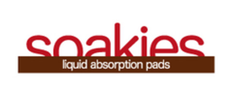 soakies liquid absorption pads Logo (EUIPO, 19.06.2008)