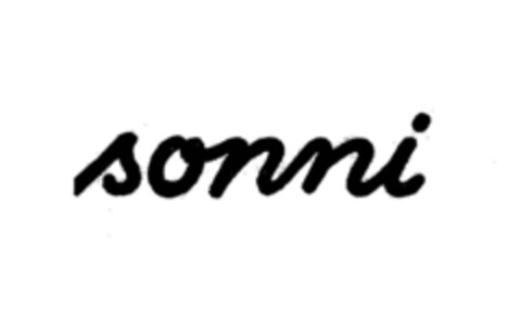 sonni Logo (EUIPO, 12.03.2010)