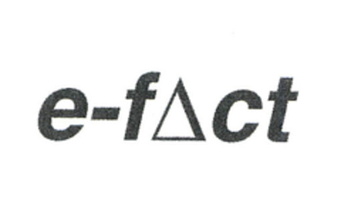 e-fact Logo (EUIPO, 30.03.2010)