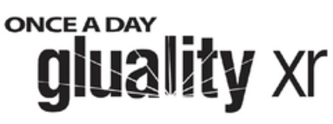 gluality xr once a day Logo (EUIPO, 14.06.2010)