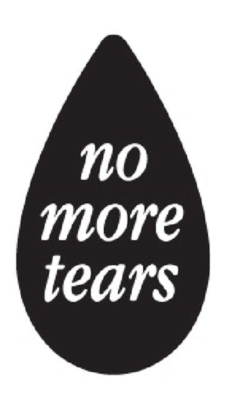 NO MORE TEARS Logo (EUIPO, 03.02.2011)