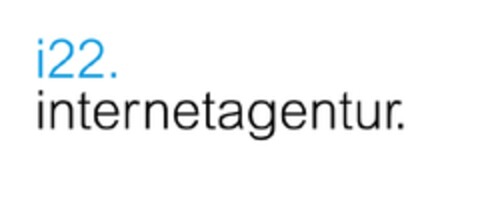 i22.
internetagentur. Logo (EUIPO, 28.11.2013)