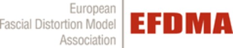 European Fascial Distortion Model Association EFDMA Logo (EUIPO, 25.02.2014)