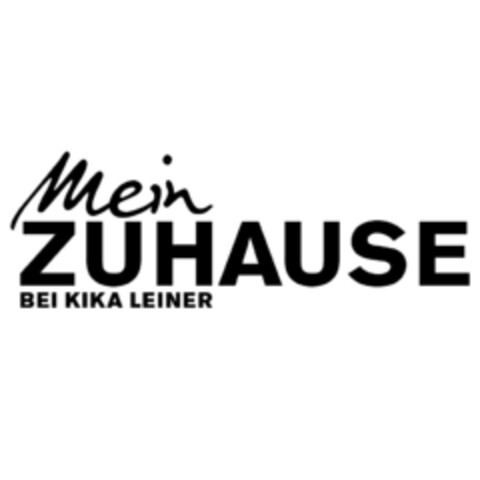 Mein ZUHAUSE BEI KIKA LEINER Logo (EUIPO, 12.03.2015)