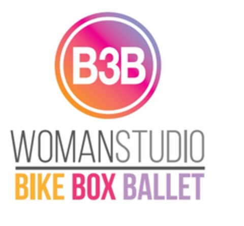 B3B WOMANSTUDIO BIKE BOX BALLET Logo (EUIPO, 12.03.2015)