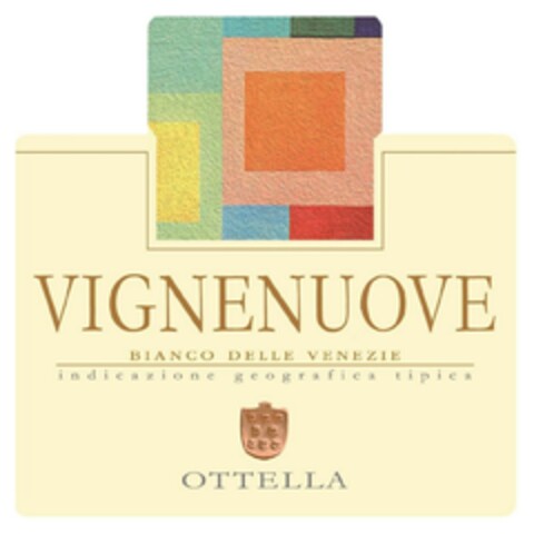 VIGNE NUOVE BIANCO DELLE VENEZIE indicazione geografica tipica OTTELLA Logo (EUIPO, 28.07.2015)