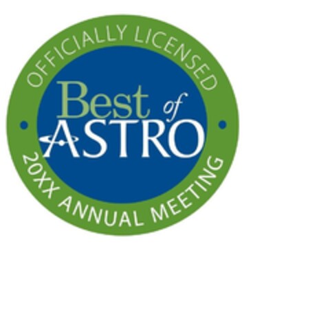 BEST OF ASTRO OFFICIALLY LICENSED 20XX ANNUAL MEETING Logo (EUIPO, 07.01.2016)