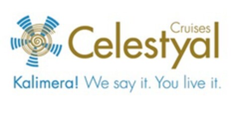 Celestyal Cruises Kalimera! We say it. You live it. Logo (EUIPO, 23.03.2016)