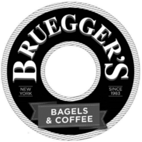 BRUEGGER'S BAGELS & COFFEE NEW YORK SINCE 1983 Logo (EUIPO, 14.06.2016)