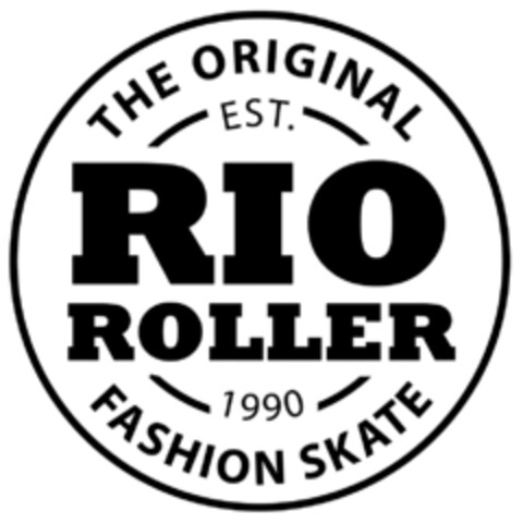 THE ORIGINAL EST. RIO ROLLER 1990 FASHION SKATE Logo (EUIPO, 27.01.2017)