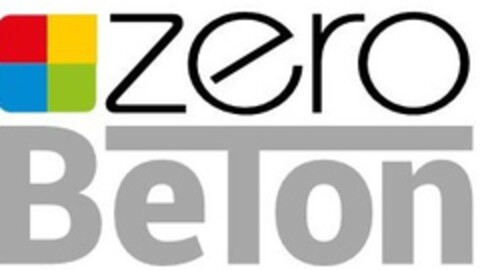 ZERO BETON Logo (EUIPO, 04/06/2017)