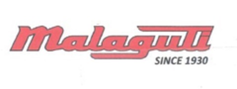 MALAGUTI SINCE 1930 Logo (EUIPO, 02/02/2018)