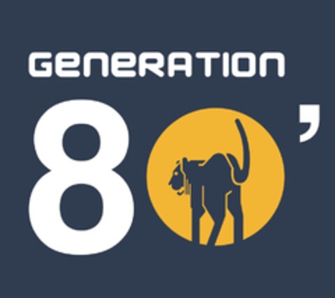 GENERATION 80' Logo (EUIPO, 16.01.2019)