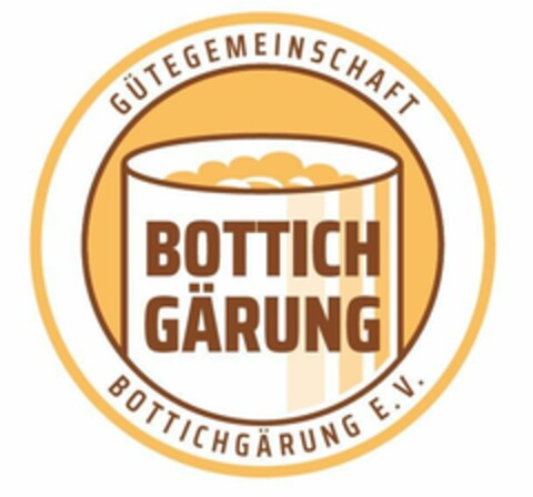 GÜTEGEMEINSCHAFT BOTTICHGÄRUNG BOTTICHGÄRUNG E. V. Logo (EUIPO, 23.04.2019)
