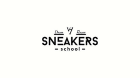 SNEAKERS SCHOOL DECON RECON Logo (EUIPO, 05/21/2021)