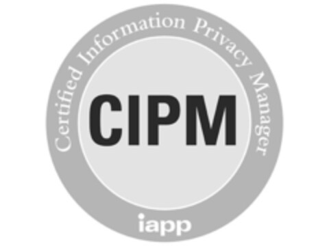 Certified Information Privacy Manager CIPM iapp Logo (EUIPO, 18.02.2022)