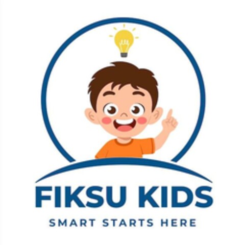 FIKSU KIDS Smart starts here Logo (EUIPO, 09/13/2023)