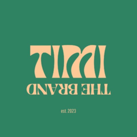 TIMI The Brand est. 2023 Logo (EUIPO, 17.10.2023)