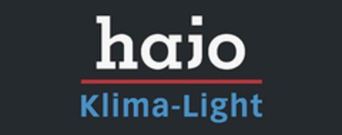 hajo Klima-Light Logo (EUIPO, 04/05/2024)