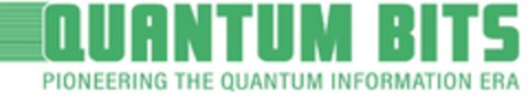 QUANTUM BITS PIONEERING THE QUANTUM INFORMATION ERA Logo (EUIPO, 05.04.2024)