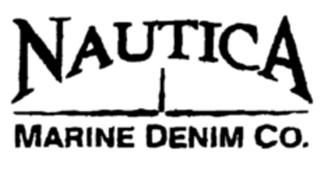 NAUTICA MARINE DENIM CO. Logo (EUIPO, 07.11.1996)