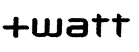 +watt Logo (EUIPO, 07.12.1998)