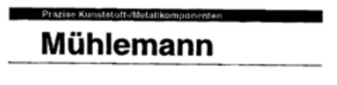 Mühlemann Präzise Kunststoff-/Metallkomponenten Logo (EUIPO, 11/29/1999)