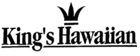 King's Hawaiian Logo (EUIPO, 04.05.2001)