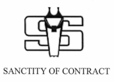 S SANCTITY OF CONTRACT Logo (EUIPO, 30.10.2001)